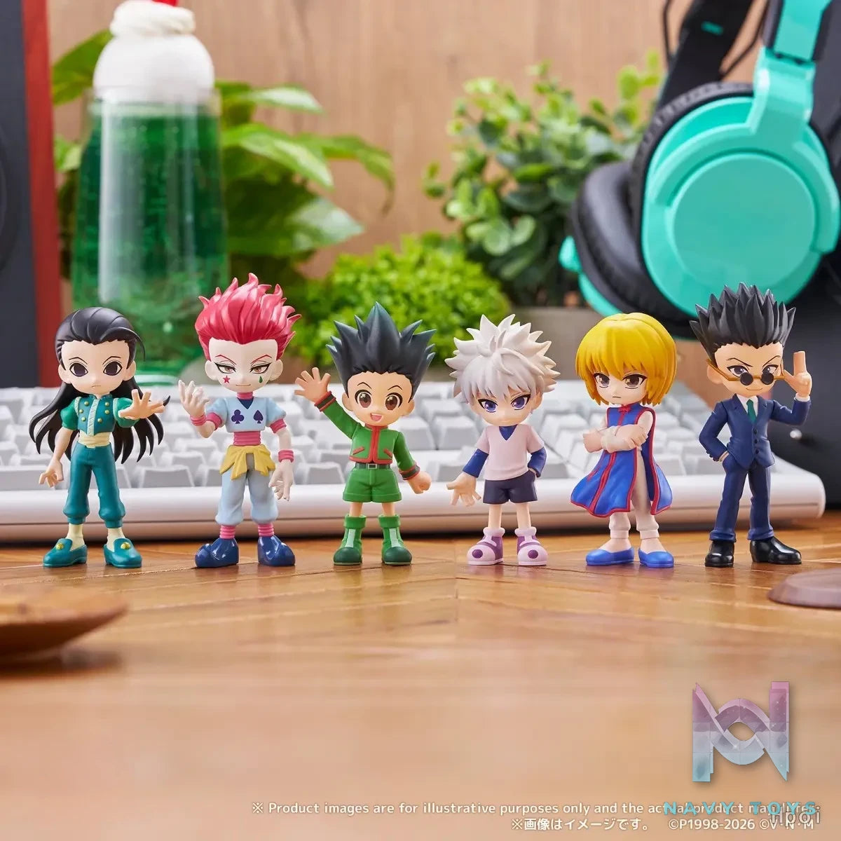 Bushiroad Creative – PalVerse Hunter x Hunter Vol. 1 Trading Figure Blind Box (6 pieces / box) (Licensed)