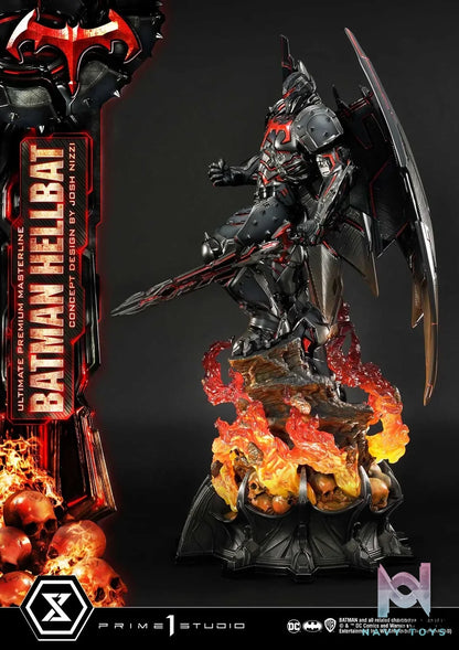 Prime 1 Studio – Ultimate Premium Masterline Batman (Comics) Batman Hellbat Concept Design by Josh Nizzi UPMDC-06 UPMDC-06DX UPMDC-06DXS (Licensed)