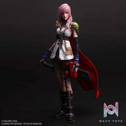 SQUARE ENIX – Final Fantasy XIII PLAY ARTS SHIN Lightning (Licensed)
