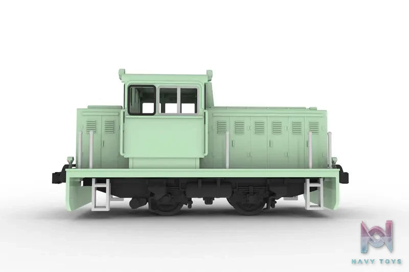 PLUM – Small Locomotive (L Type Orange & Convex Type Green) 1/80 Plastic Model (Licensed)