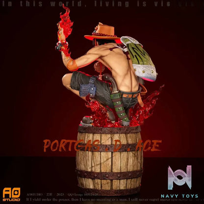 AO Studio – One Piece Three Pirate Brothers Resonance Series – Ace