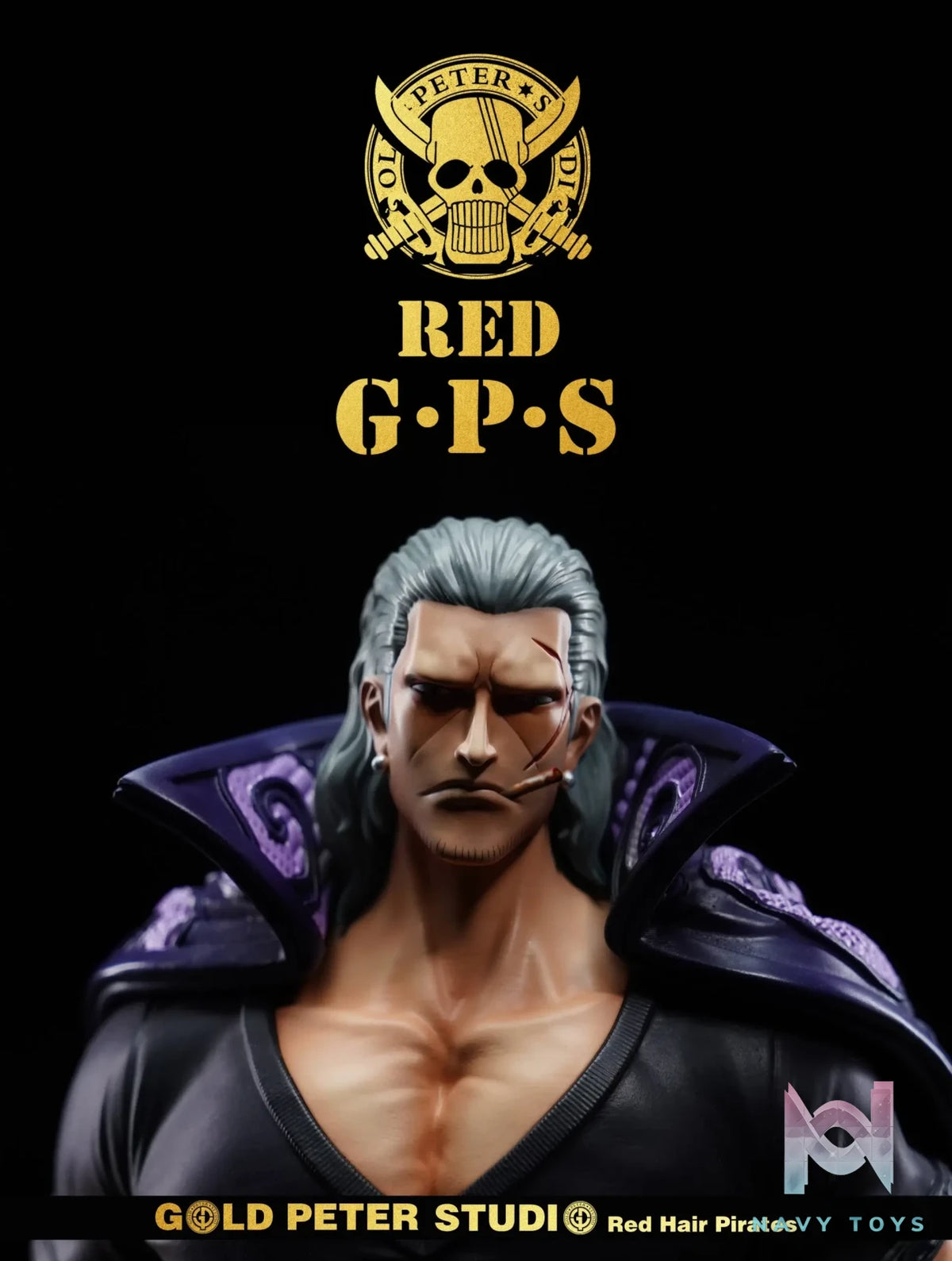 Gold Peter Studio – Benn Beckman Red Hair Pirates One Piece