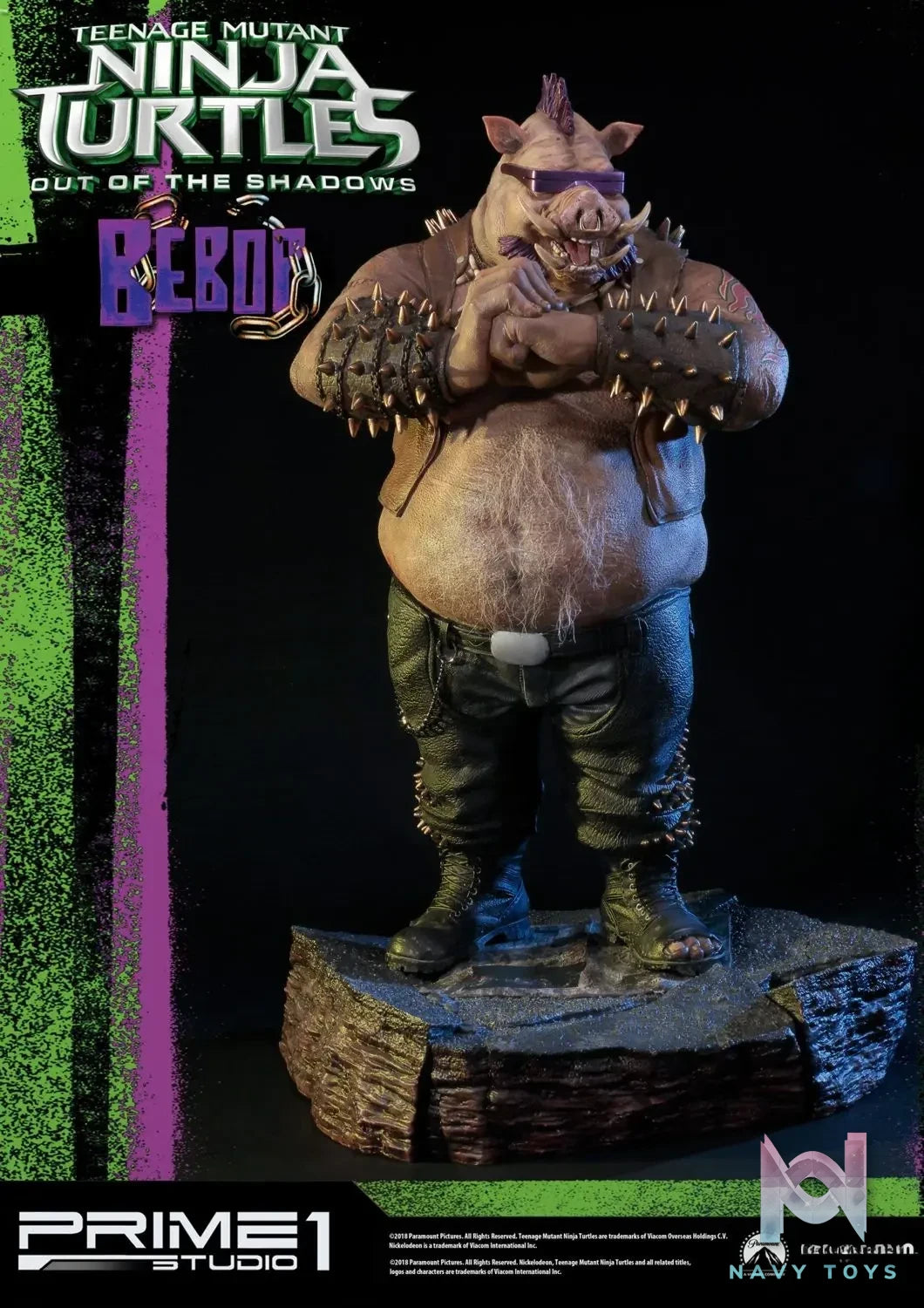 Prime 1 Studio – Premium Masterline Teenage Mutant Ninja Turtles: Out of the Shadows (Film) Bebop PMTMNT-01 (Licensed)