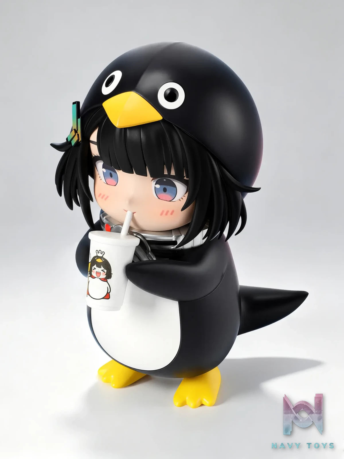 AGC Studio – Endministrator Drinking Milk Tea Penguin Arknights: Endfield