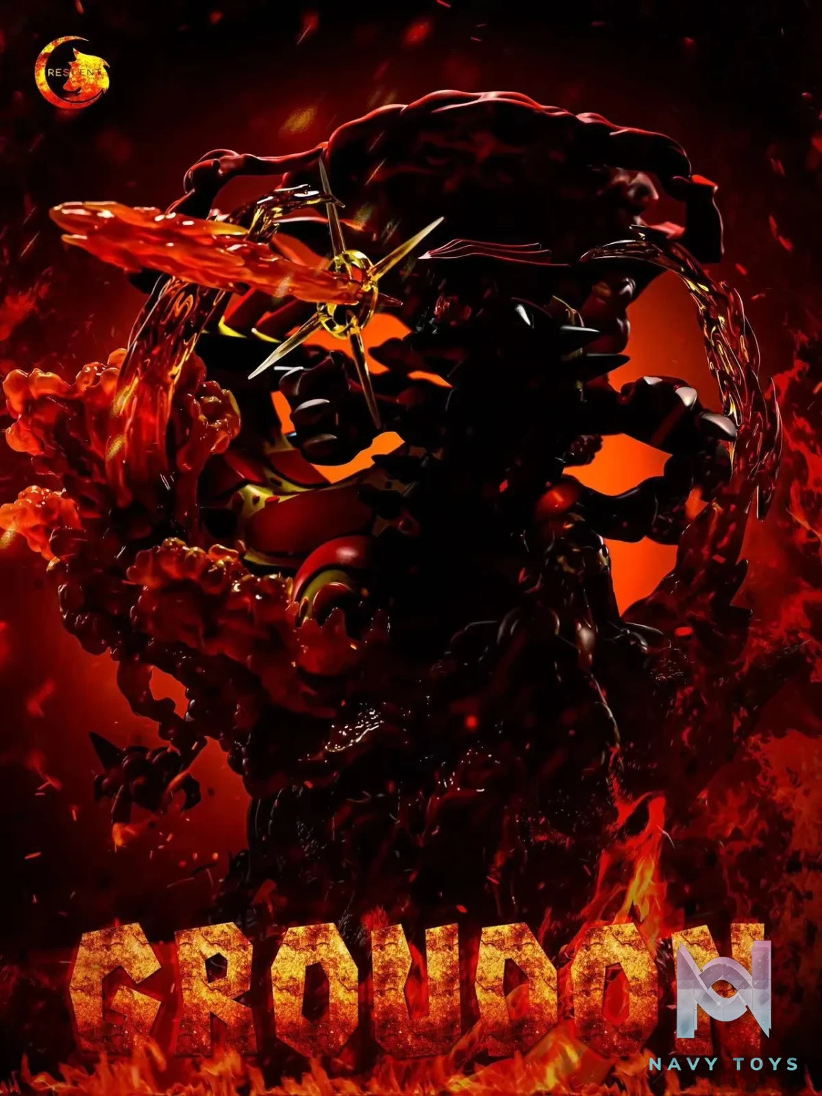 Crescent Studio – Pokémon King Of Land Primal Reversion Groudon