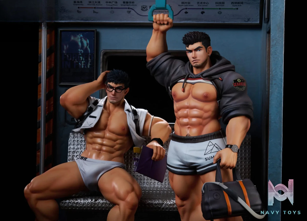 Pencil Box Studio – Tsuru High School for Boys Mathematics Instructor: Mo Qian X Lin Wang 1/6 Scale Statue (Licensed)