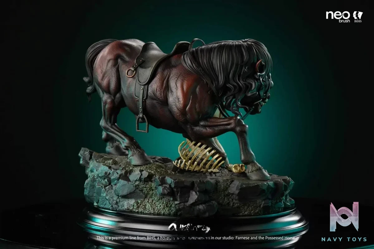 Farnese and the Evil Spirit Possessed Horse - Berserk - BIHS Studio resin statue Navy Toys anime figure