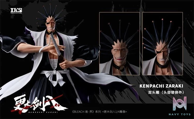 Kenpachi Zaraki - Bleach - Iron Kite Studio resin statue Iron Kite Studio anime figure