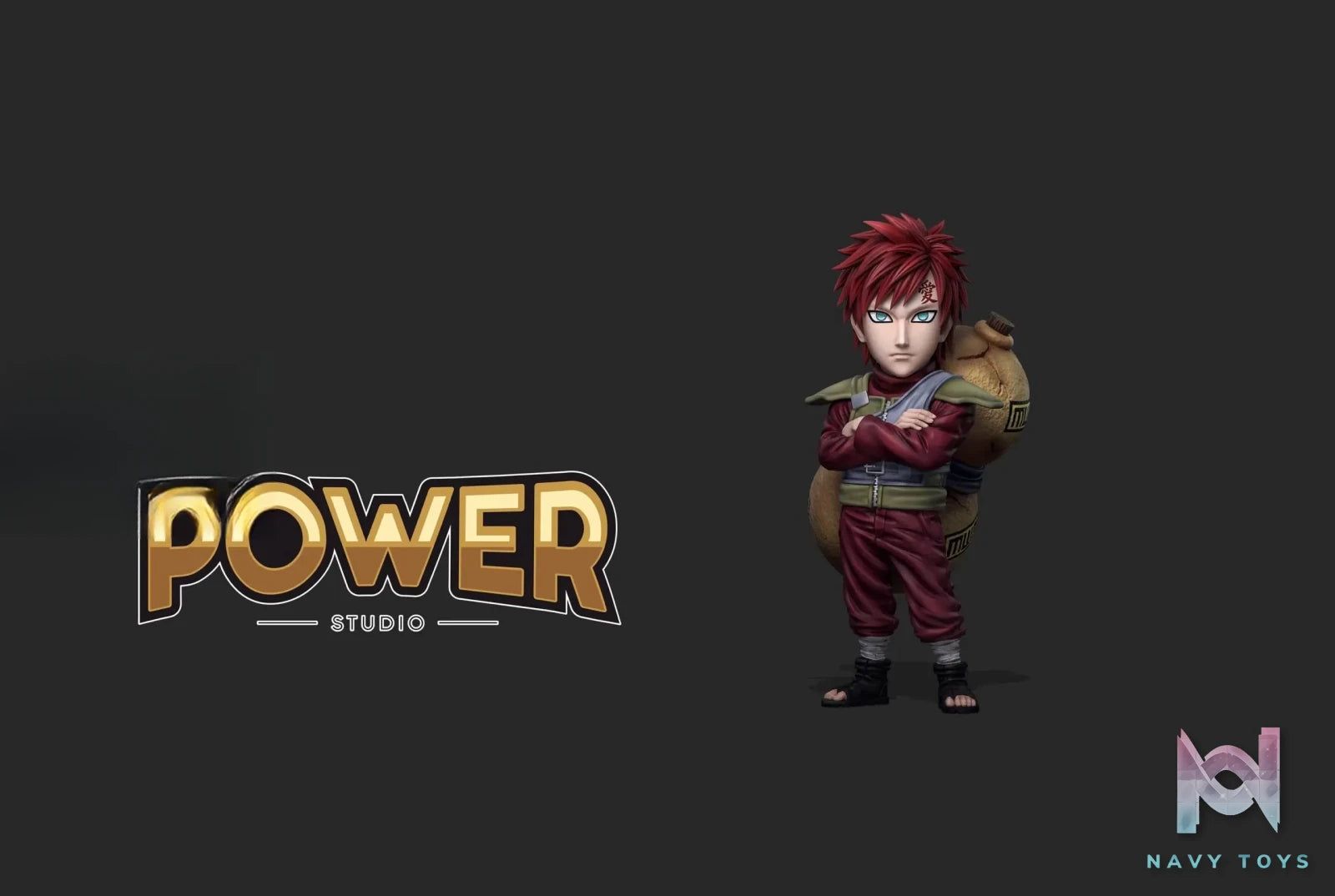 Power Studio – Gaara Fifth Wind Shadow Naruto
