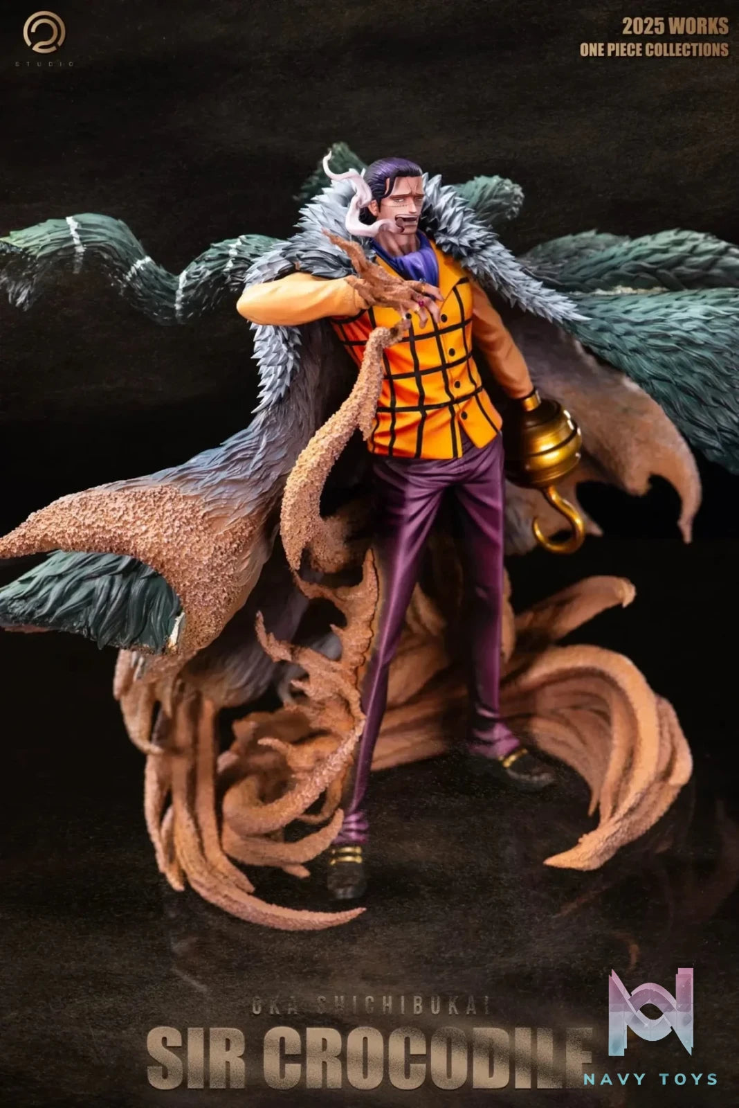 C2 Studio - One Piece Marineford Arc 08 Crocodile resin statue Navy Toys anime figure