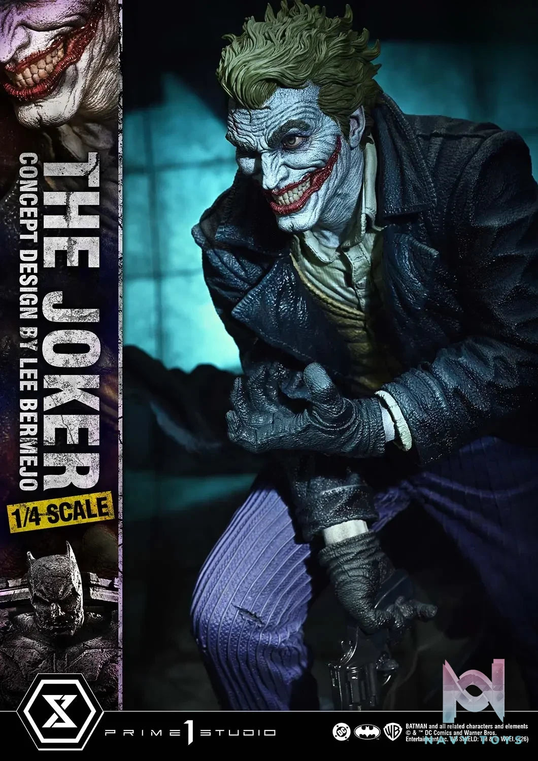 Prime 1 Studio – Ultimate Premium Masterline Batman (Comics) The Joker (Concept Design by Lee Bermejo) UPMDC-15 UPMDC-15DX UPMDC-15DXS (Licensed)