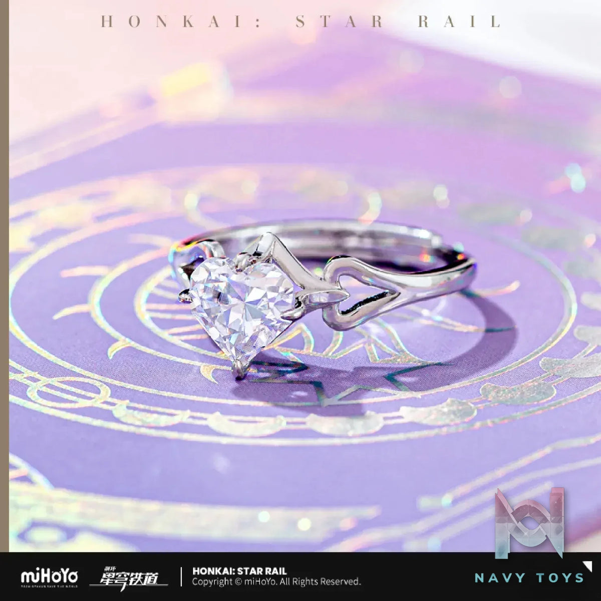 miHoYo – Honkai: Star Rail Cyrene “O Co-Authored Together” Themed Ring (Licensed)