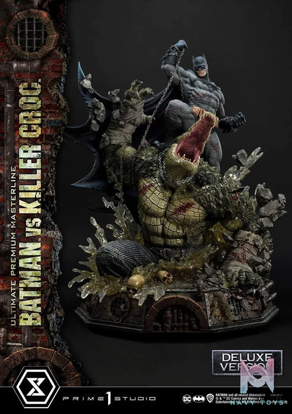 Prime 1 Studio – Ultimate Premium Masterline Batman (Comics) Batman Versus Killer Croc UPMDC-07 UPMDC-07DX UPMDC-07DXS (Licensed)