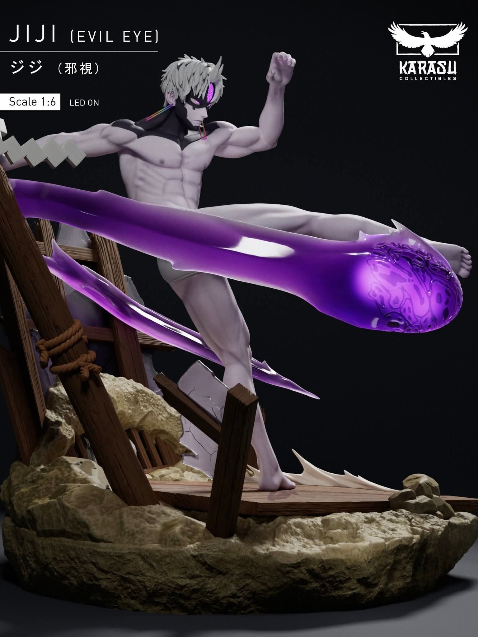 JiJi Evil - Dandadan - Karasu Collectibles resin statue Karasu Collectibles anime figure