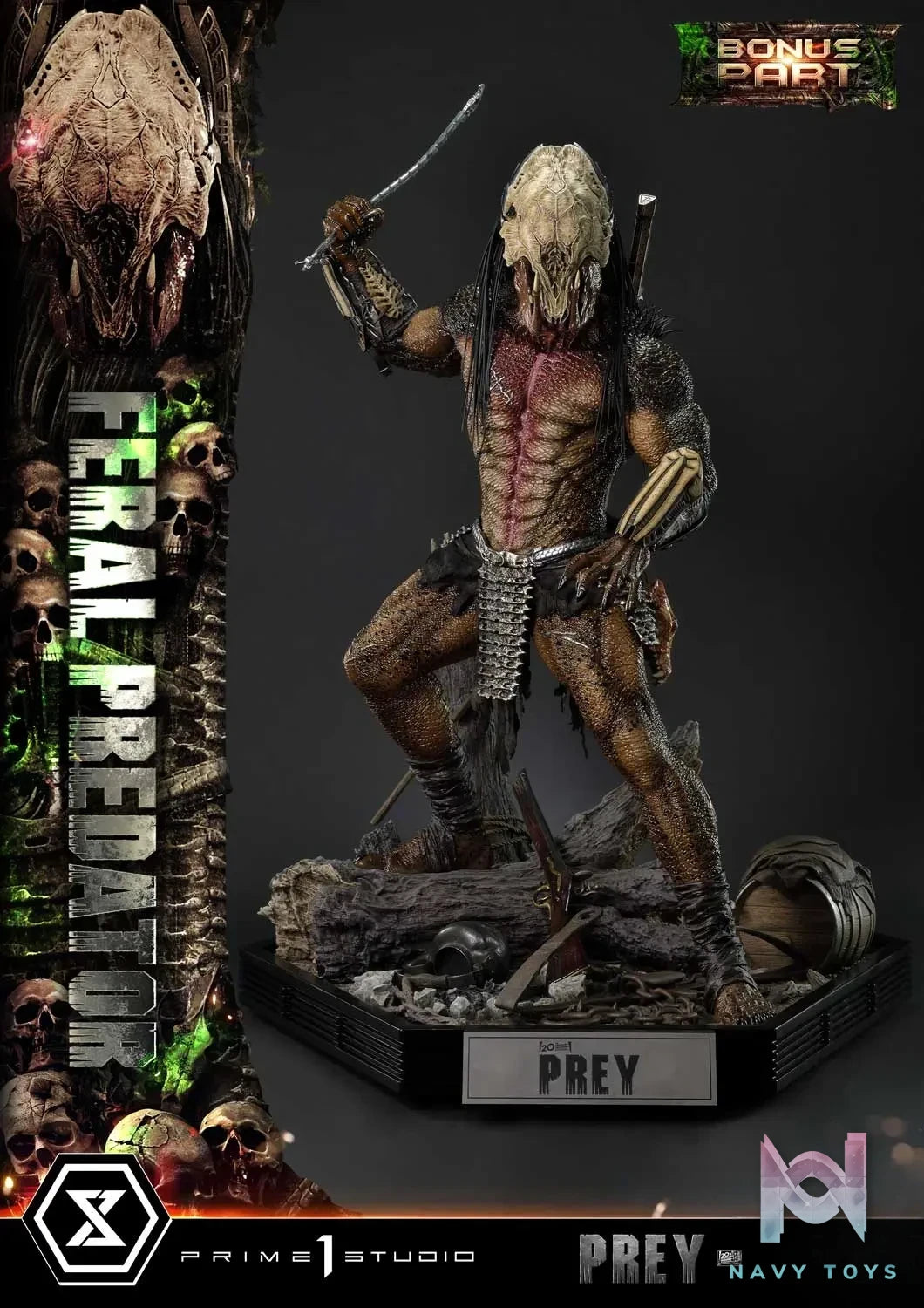 Prime 1 Studio – Museum Masterline Prey Feral Predator MMPR-07 MMPR-07DX MMPR-07DXS (Licensed)