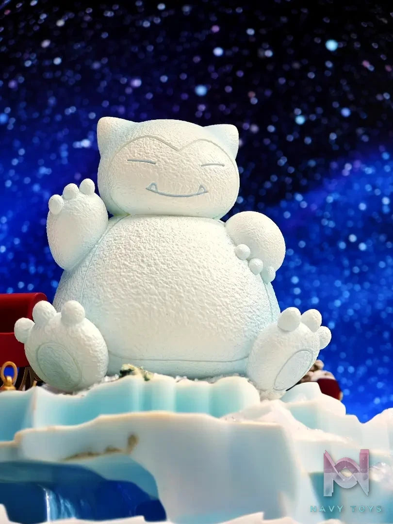ZaoWu Museum Studio – Pokémon Landscape Snowman Snorlax