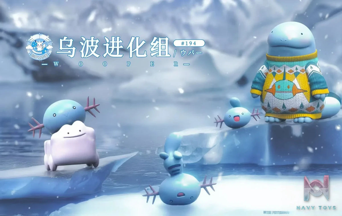 ZM Studio – Pokémon Wooper Evolution Set