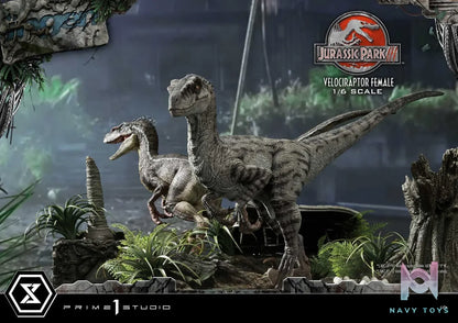 Prime 1 Studio – Legacy Museum Collection Jurassic Park III (Film) Velociraptor Female LMCJP-11 LMCJP-11S (Licensed)