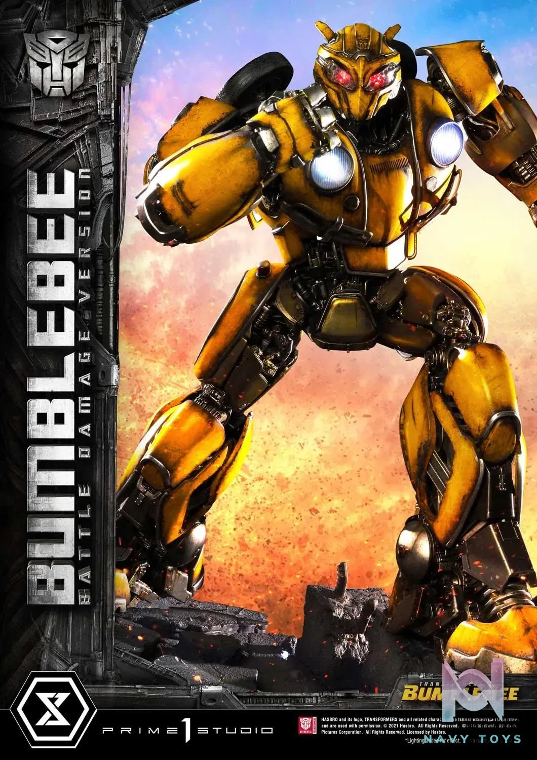 Prime 1 Studio – Museum Masterline Transformers: Bumblebee (Film) Bumblebee MMTFM-24 MMTFM-24EX MMTFM-24BD(Licensed)