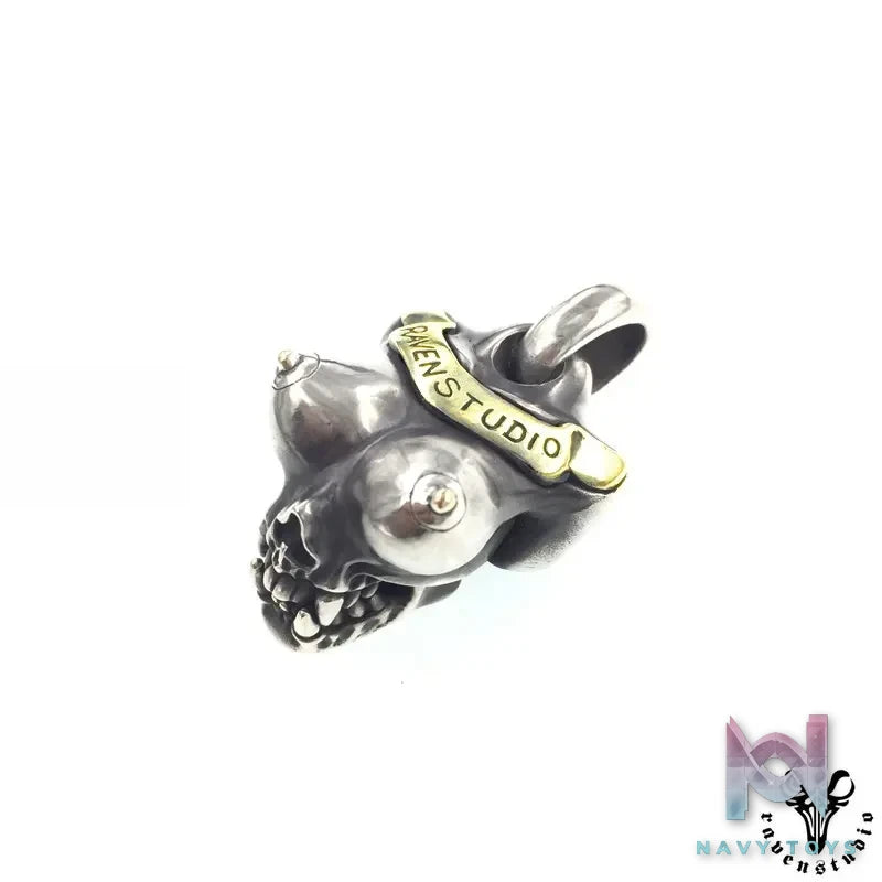 Raven Studio (silver jewelry) – Original Exclusive “Dark Matrix” Brooch Pendant Original