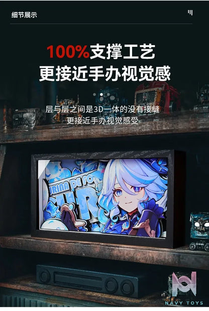 Yu Zhi Jiang Studio – Furina 3D Decorative Painting Genshin Impact