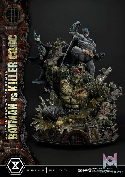 Prime 1 Studio – Ultimate Premium Masterline Batman (Comics) Batman Versus Killer Croc UPMDC-07 UPMDC-07DX UPMDC-07DXS (Licensed)