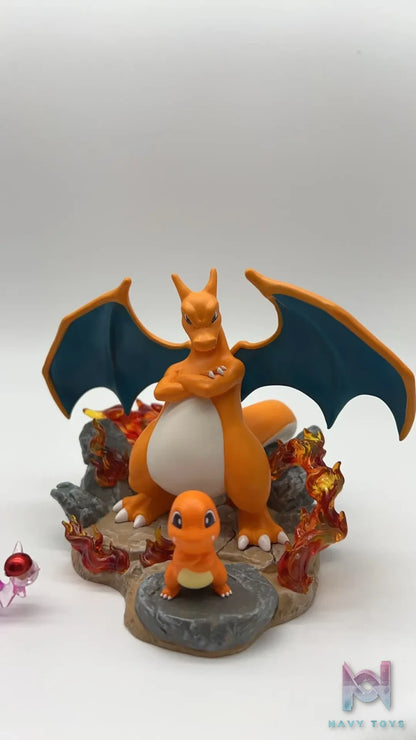 Shi Yin Gao Yuan Studio – Pokemon Charizard Evolution Set