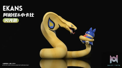 Wonder Studio – Pokémon Arbok Evolution Set & Serperior Evolution Set