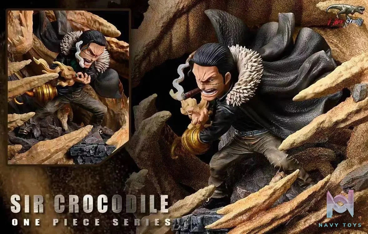 Sir Crocodile resin statue T - Rex Studio anime figure