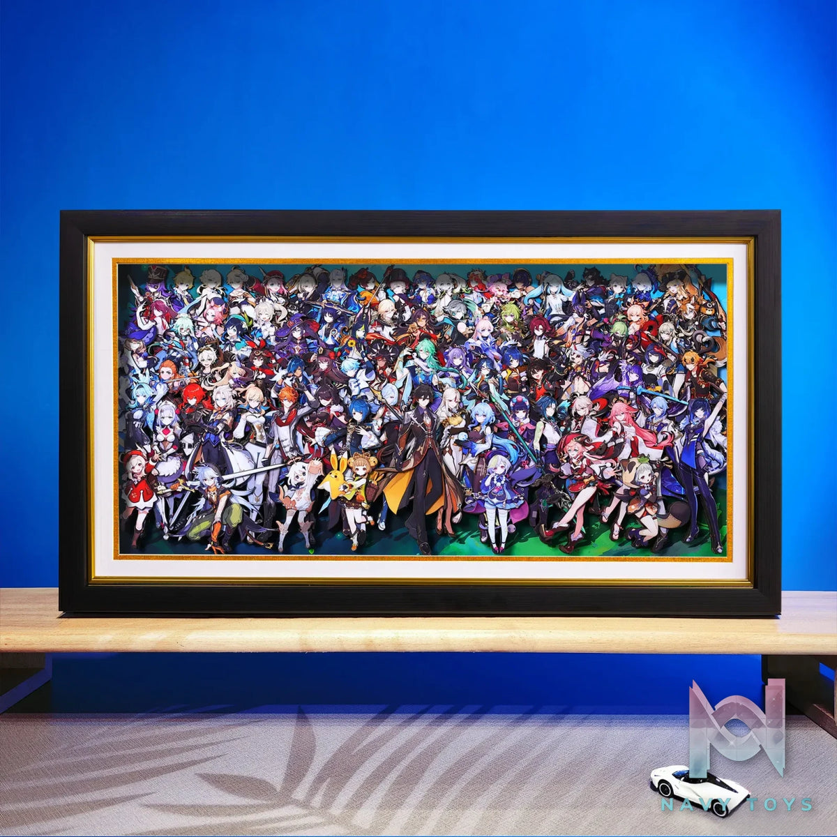 Yu Zhi Jiang Studio – Genshin Impact Multiple Characters 3D Decorative Painting Genshin Impact