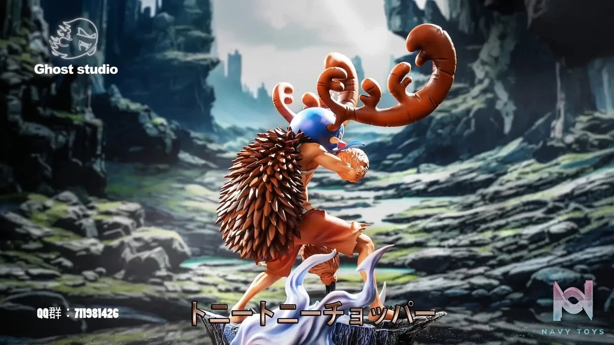 Ghost Studio - One Piece Chopper 1 resin statue Navy Toys anime figure