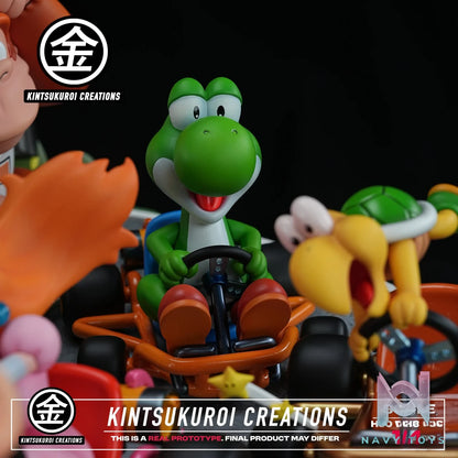 Kintsukuroi Creations Studio – SUPER MARIO KART DIORAMA Super Mario