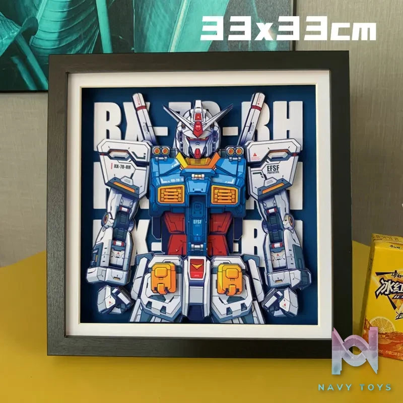 KALA HOME Studio – RX-78-2 Gundam #02 3D Decorative Painting Gundam