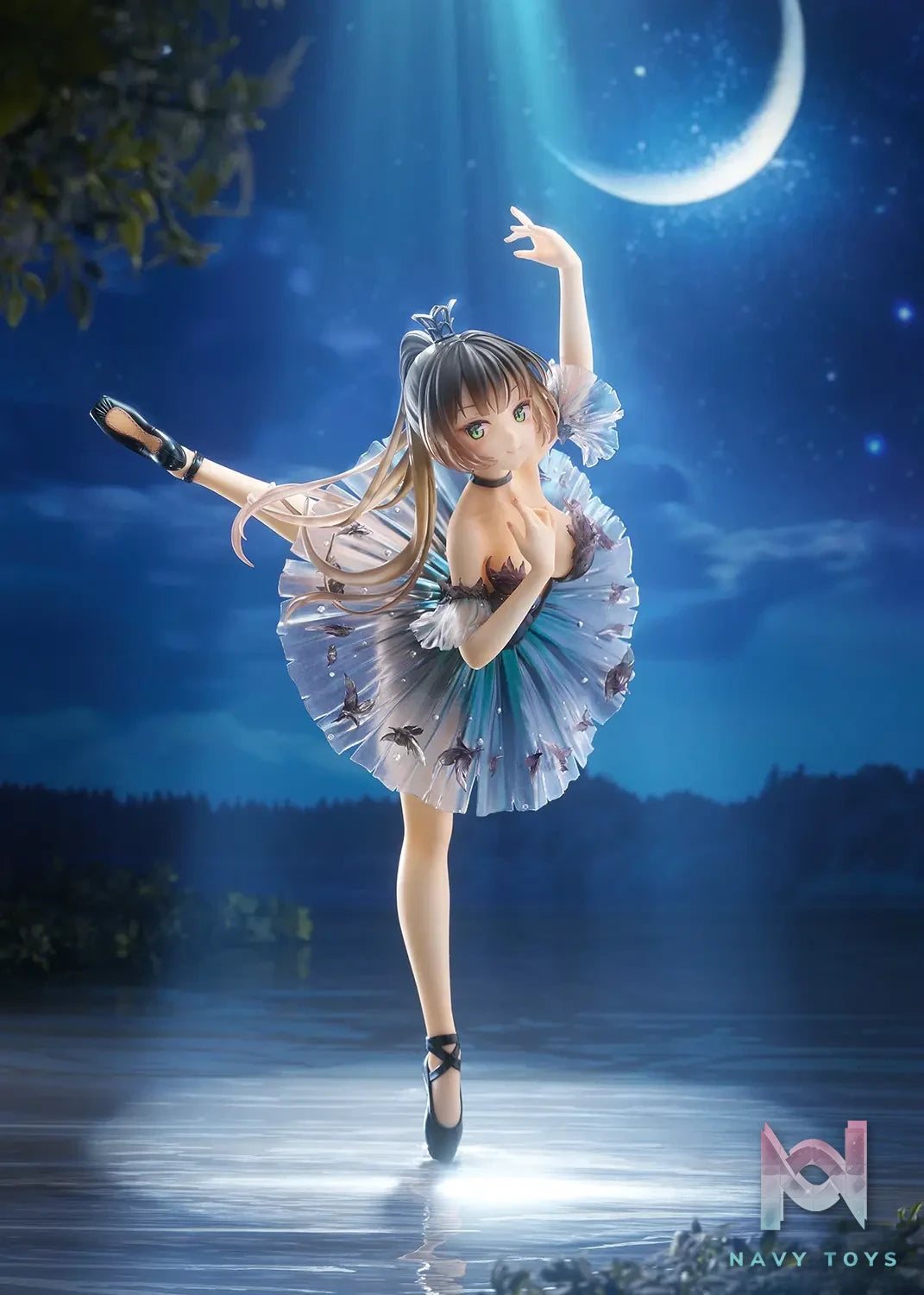WAVE – Dream Tech Black Swan Girl 1/6 Complete Figure (Licensed)