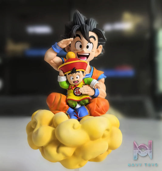 League Studio – Dragon Ball Riding the Clouds Son Goku Son Gohan