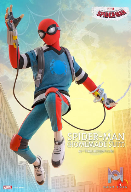 Hottoys & HONO Studio – Marvel Your Friendly Neighborhood Spider-Man (Homemade Suit) Action Figure HS07 (Licensed)