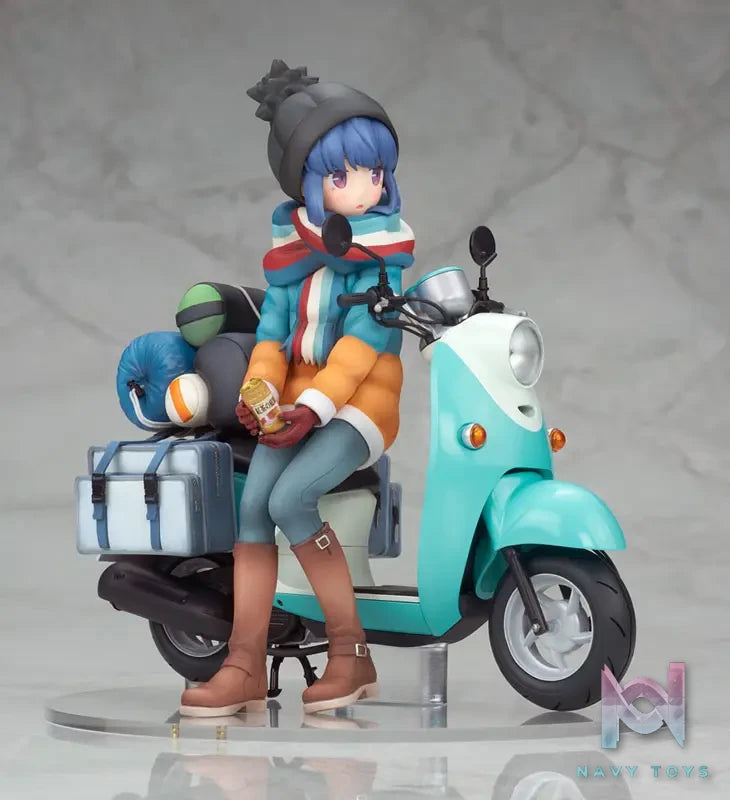 Alter – Yuru Camp Rin Shima with Scooter 1/10 Complete Figure (Licensed)