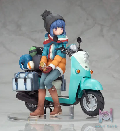 Alter – Yuru Camp Rin Shima with Scooter 1/10 Complete Figure (Licensed)