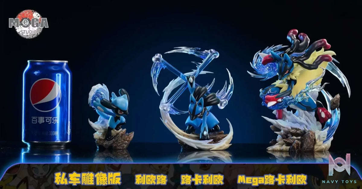 Mega Studio – Pokémon Pokédex Statue #1 Lucario