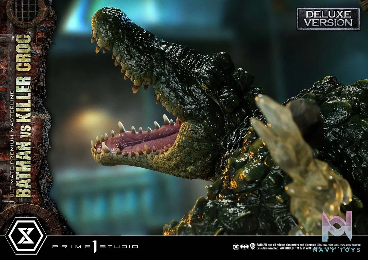 Prime 1 Studio – Ultimate Premium Masterline Batman (Comics) Batman Versus Killer Croc UPMDC-07 UPMDC-07DX UPMDC-07DXS (Licensed)