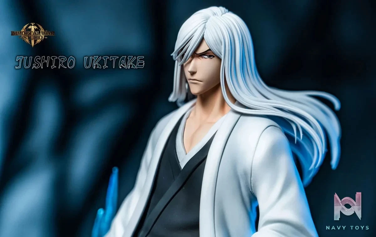I.W Studio - Bleach: Thousand - Year Blood War Gotei 13 Series 11 Jūshirō Ukitake resin statue Navy Toys anime figure