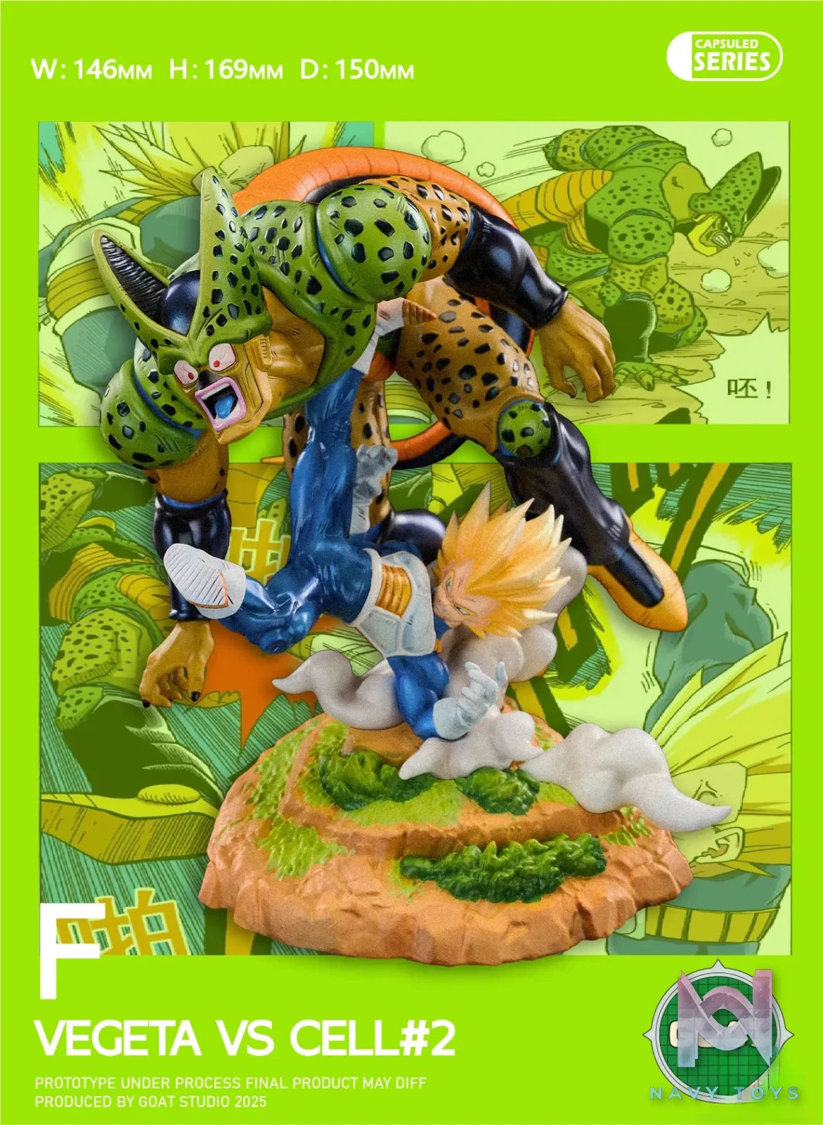 GOAT Studio – Dragon Ball Capsule Series Chapter 1 Cell Chapter