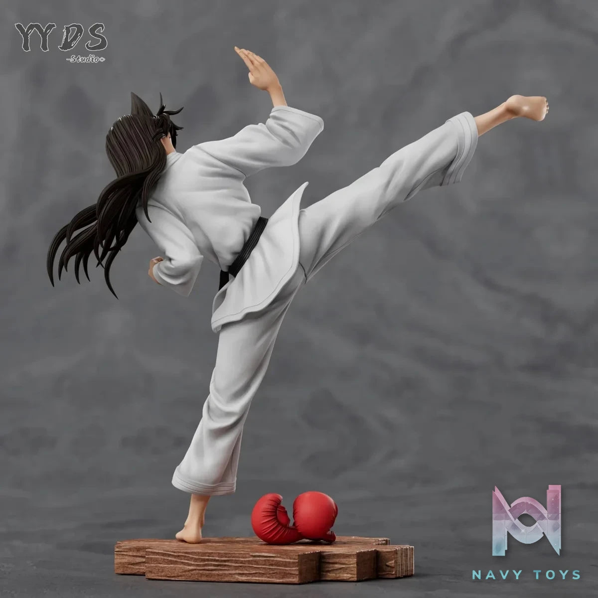 YYDS Studio - Detective Conan Karate Ran Mouri resin statue Navy Toys anime figure