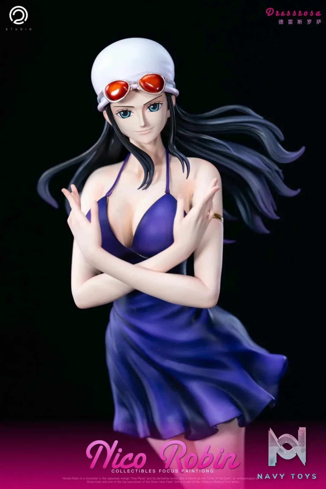 C2 Studio - One Piece Two years later Straw Hat Pirates Part 7 Nico Robin resin statue Navy Toys anime figure