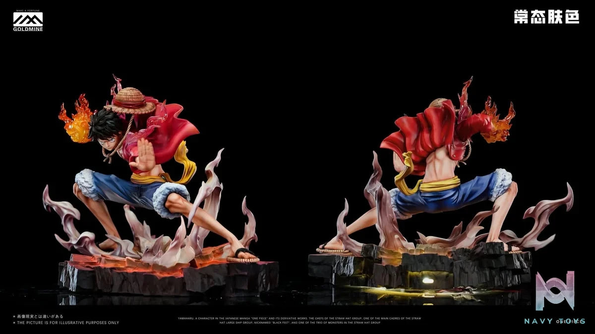 Luffy resin statue GOLDMINE Studio anime figure