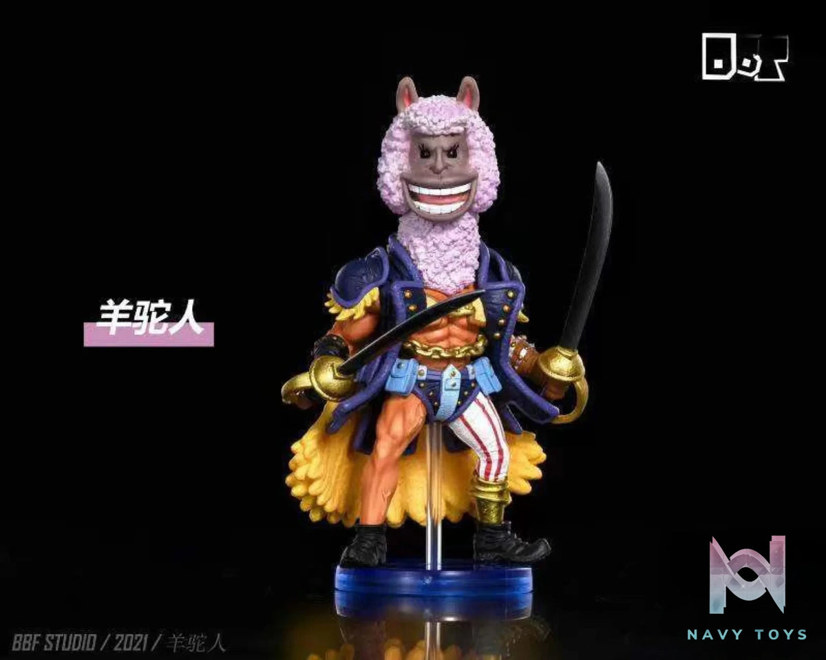 BBF Studio – One Piece Beasts Pirates Madilloman And Alpacaman