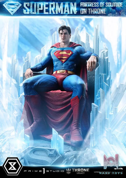 Prime 1 Studio – Superman (Comics) Superman Fortress of Solitude on Throne (Design by Gabriele Dell’Otto) TLCDC-08 TLCDC-08UT TLCDC-08UTS (Licensed)