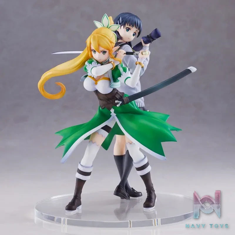 Union Creative – Sword Art Online Leafa X Suguha Kirigaya 2 Figures Set Complete Figures (Licensed)