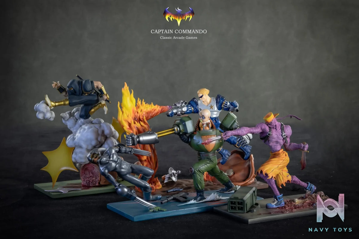 Toys Evolution Studio – Captain Commando #4 BABY HEAD