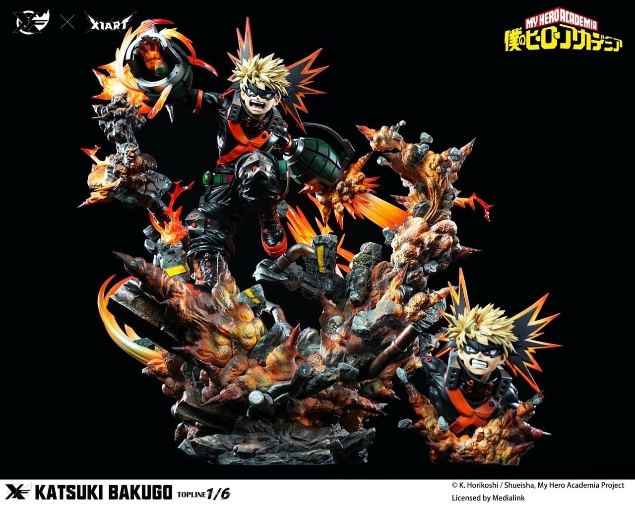 Bakugo Katsuki - My Hero Academia - XFire x X1ART Studio (Licensed) resin statue XFire x X1ART Studio anime figure